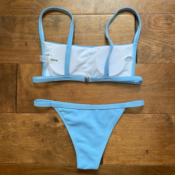 Baby blue Shein bikini set - Picture 2 of 3